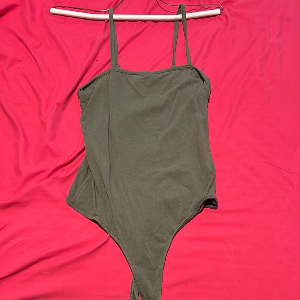 Bozzolo Olive Green Bodysuit
